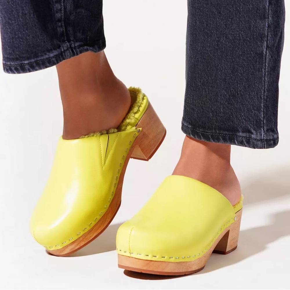 Charlotte Stone Martino Shearling Platform